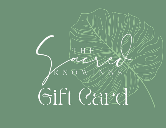 The Sacred Knowings Gift Card